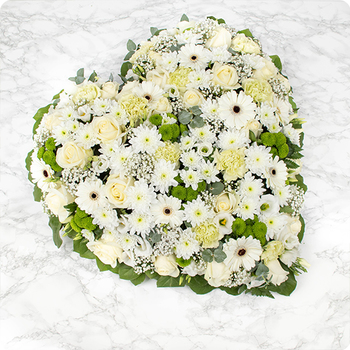 Corazón de flores Eterno