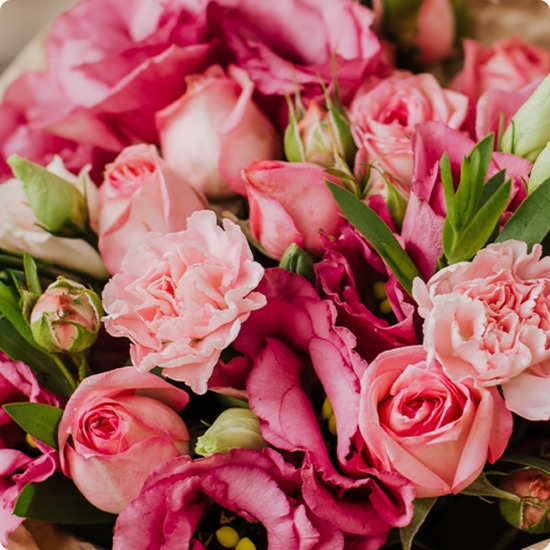 Ramo del florista rosa 1